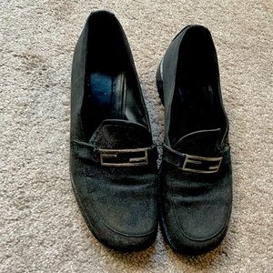 Well loved Fendi loafers